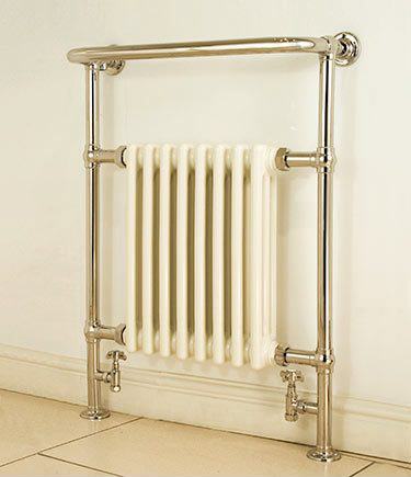 Edwardian Nickel Towel Warmer (112EE)