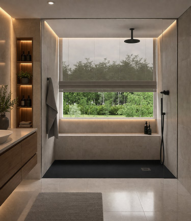 Express Rectangular Slate Shower Tray (EXP1)