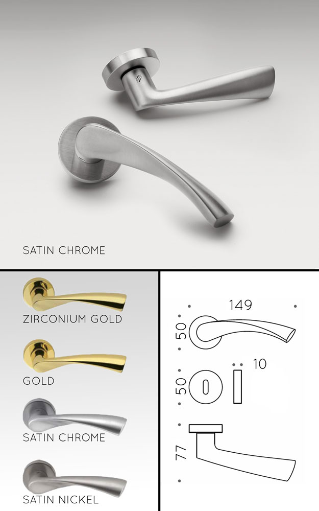 Designer interior 2025 door handles