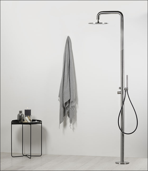 Freestanding shower discount