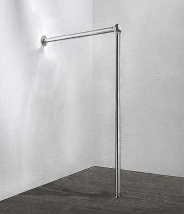 Fixed Ball Jointed Toilet Support Rail (167S)