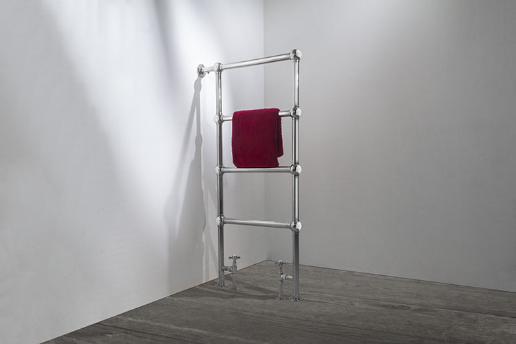 Heated free standing towel rail clearance