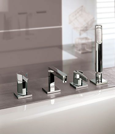 Florence 4 Piece Bath Tap with Shower