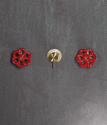 Flower Brass Shower Valve 2 & 3 Way (43FL)