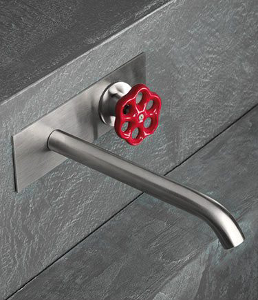 Flower Progressive Wall Mounted Basin Tap (53FL)