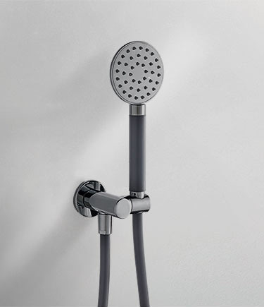 Forge Black Chrome Handheld Shower (87TBC)