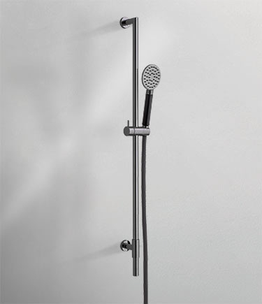 Forge Black Chrome Shower & Slide Rail (87UBC)