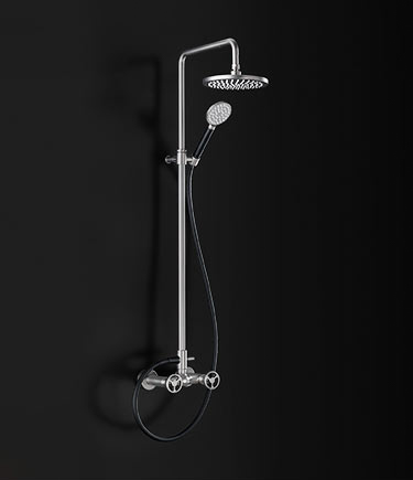 Forge Chrome Shower Column (87R)