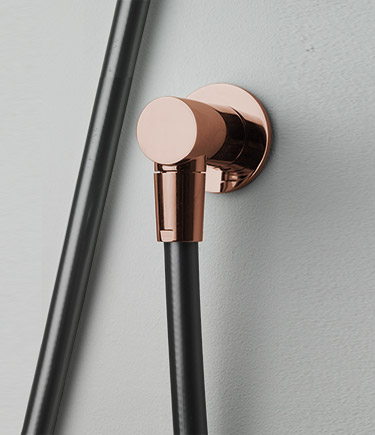 Forge Copper Shower Elbow (87VC)