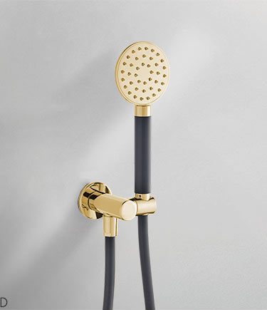 Forge Gold Handheld Shower (87TG)