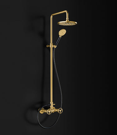 Forge Gold Shower Column (87RG)