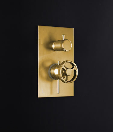 Forge Gold Thermostatic Shower Valve (87PG)