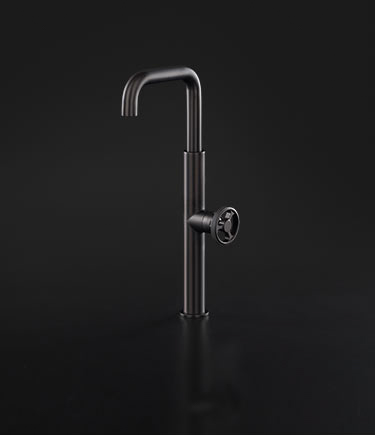 Forge Black Chrome Tall Basin Tap (87BBC)