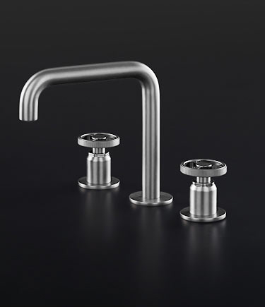 Forge Chrome 3-Piece Deck Basin Tap (87G)