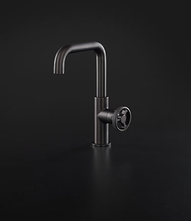 Forge Black Chrome Basin Mixer (87ABC)