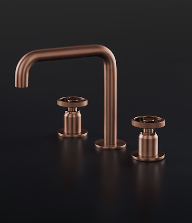 Forge Copper 3-Piece Deck Basin Tap (87GC)