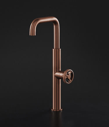 Forge Copper Tall Basin Tap (87BC)