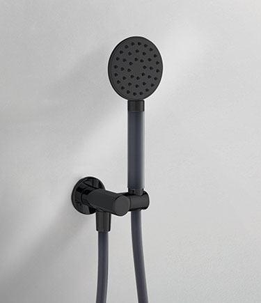 Forge Matt Black Handheld Shower (87TMB)