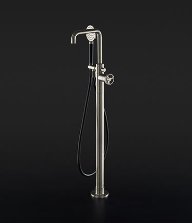 Forge Nickel Freestanding Bath Tap (87KN)