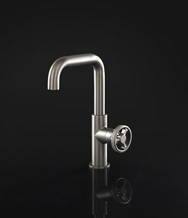 Forge Nickel Basin Mixer (87AN)
