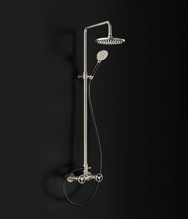 Forge Nickel Shower Column (87RN)