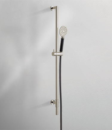 Forge Nickel Shower & Slide Rail (87UN)