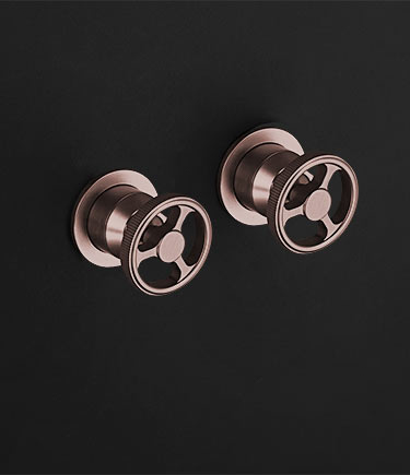 Forge Rose Gold Manual Shower Valve (87QRG)