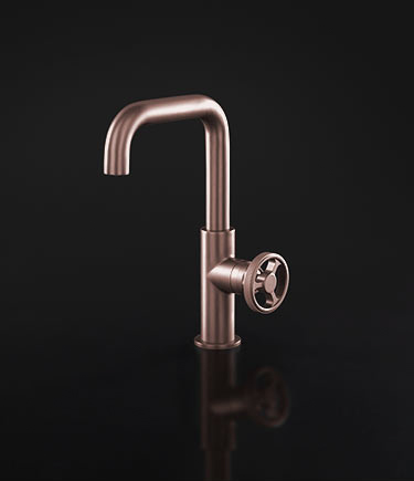 Forge Rose Gold Basin Mixer (87ARG)