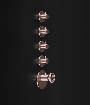 Forge Rose Gold Multifunction Shower Valve (87SRG)