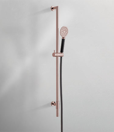 Forge Rose Gold Shower & Slide Rail (87URG)