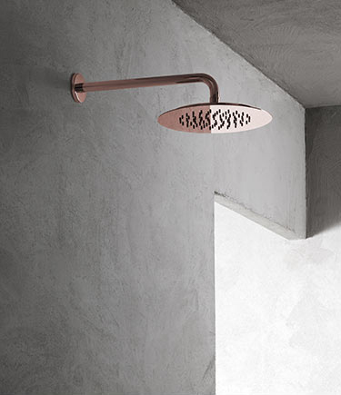 Forge Rose Gold Fixed Shower Head (87WRG)