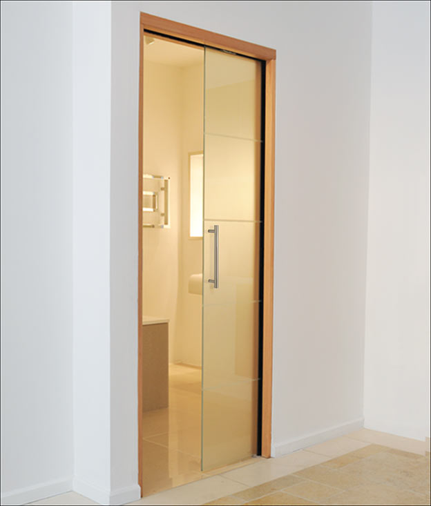 Sliding Glass Doors Recessed, Bathroom Pocket Doors Uk