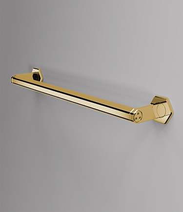 Art Deco Gold Grab Towel Bar (ARG12)