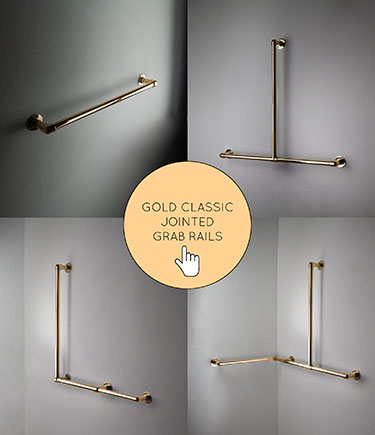 Gold Classic Grab Rails