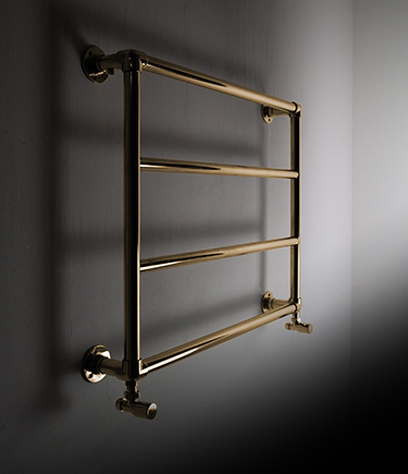 Gold Classic Joint Multi Rail Towel Warmer (11GD)