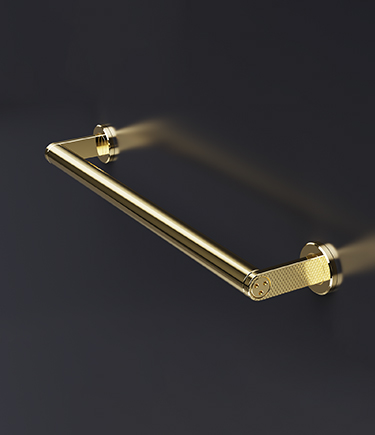 Etch Gold Straight Grab Rail (GET3)