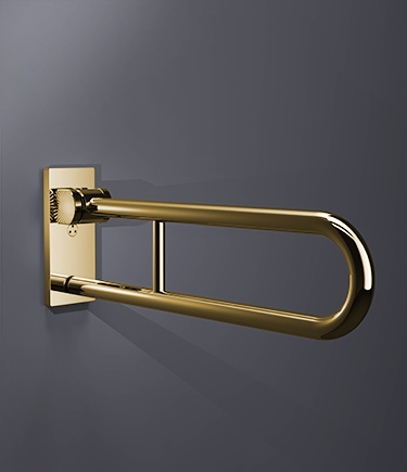 Helo Gold Hinged Double Grab Bar (GHL7)