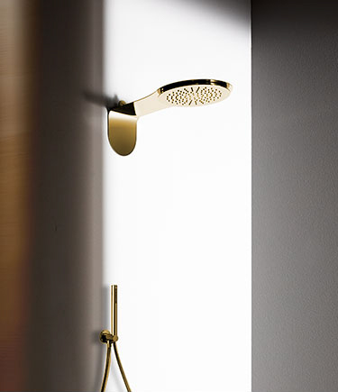 Moon Gold Drencher Shower Head (78SG)