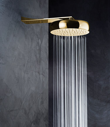 Orb Gold Shower Head (75JG)