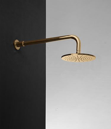 Kara Gold Fixed Shower Head (52GG)