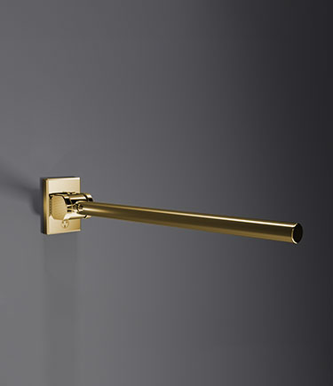 Etch Gold Removable Hinged Straight Grab Bar (GET2)