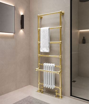 Victorian Gold Towel Radiator (VT1G)
