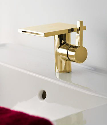 Waterblade Gold Basin Taps (38AA)