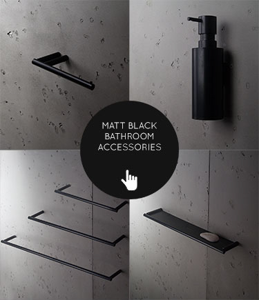 Matt Black Bathroom Accessories