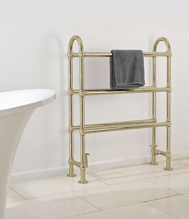 Horse Brass Towel Radiator (57BR)