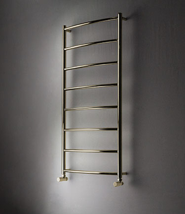 Hotel Brass Heated Towel Rail (178DBR)