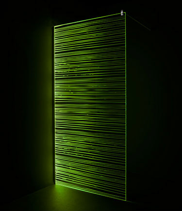 Illume LED Glass Shower Screen (70LED)
