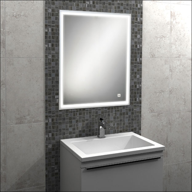 Large Bathroom Mirror With Lights And Shaver Socket - Bathroom Mirror Shaver Socket
