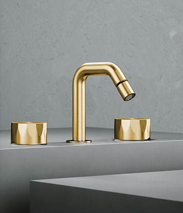 Kaan Gold 3-Piece Bidet Tap (28KG)