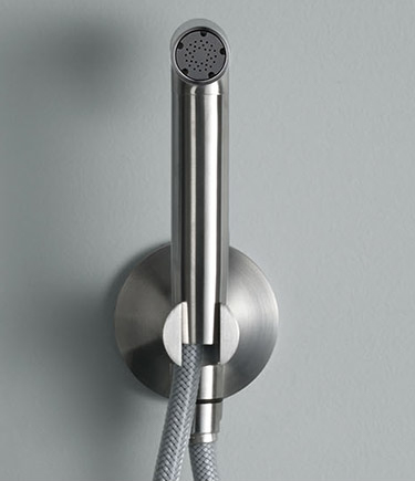 Kaan Stainless Push Button Douche (28P)
